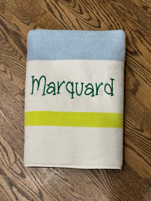 Embroidered Beach Towels