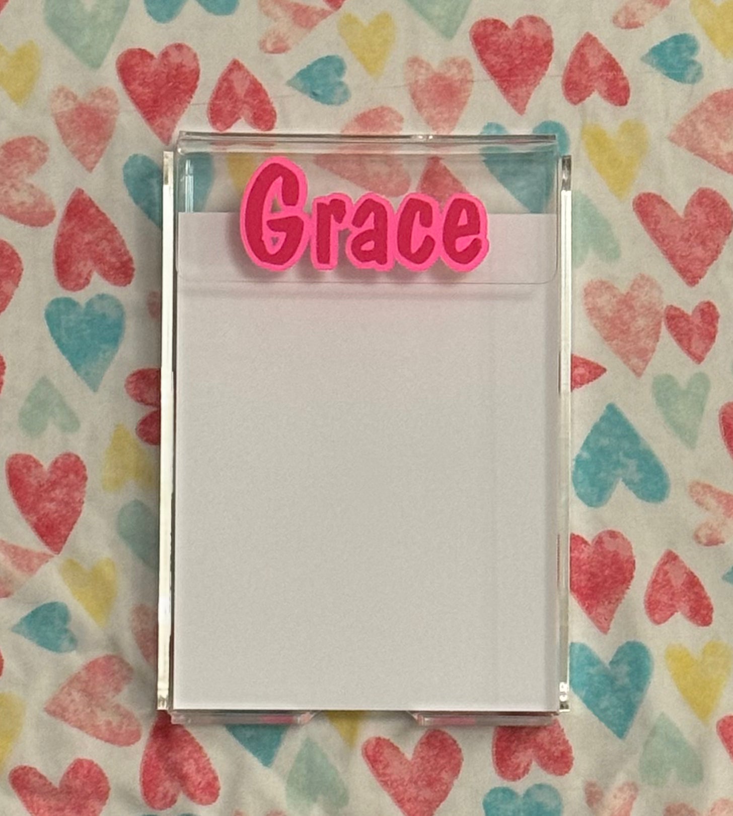 Personalized Paper Holder!