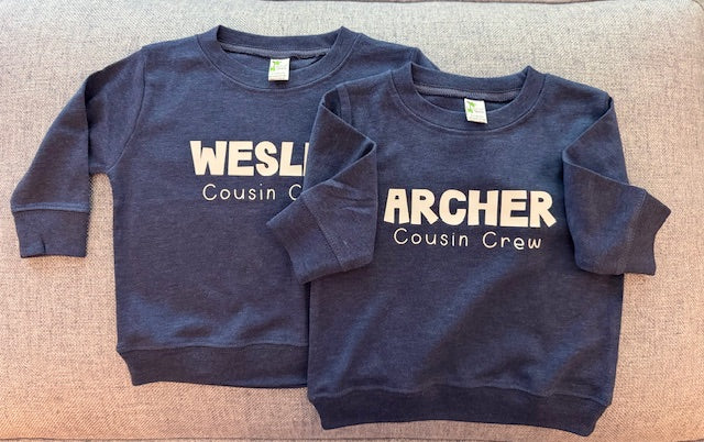 Personalized sweatshirts